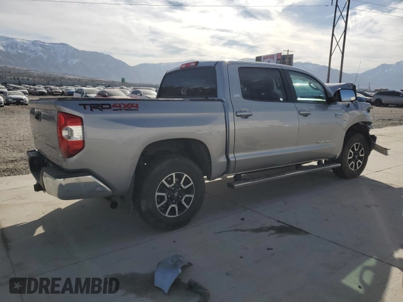 2014 Toyota Tundra 4WD Truck SR5 with VIN 5TFDW5F11EX371938, listed as a Copart auction lot 50991145 with 110,630 mi miles and Salvage Title. Bid and sale history available at carsss.com. Image 3.