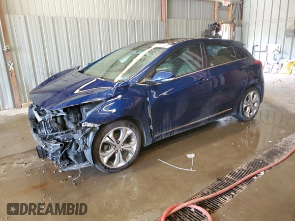 2013 Hyundai Elantra with VIN KMHD35LE0DU047861, listed as a Copart auction lot 59015785 with 55,733 mi miles and Salvage title. Bid and sale history available at DreamBid. Image 1.