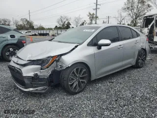2022 Toyota Corolla SE with VIN JTDS4MCE5N3506036, listed as a Copart auction lot 42101305 with 30,442 mi miles and Salvage Title. Bid and sale history available at carsss.com. Image 1.