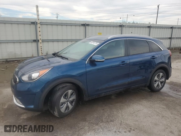 2019 Kia Niro EX with VIN KNDCC3LC8K5303822, listed as a Copart auction lot 50344715 with 25,574 mi miles and Salvage Title. Bid and sale history available at carsss.com. Image 1.