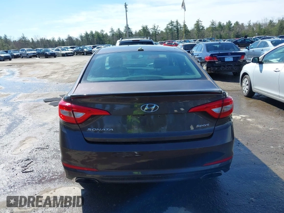2016 Hyundai Sonata Sport with VIN 5NPE34AF0GH354301, listed as a IAAI auction lot 42022539 with 130,562 mi miles and . Bid and sale history available at DreamBid. Image 16.