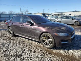 2016 Jaguar XF with VIN SAJBL4BVXGCY00346, listed as a Copart auction lot 48120795 with 214,762 mi miles and Salvage Title. Bid and sale history available at DreamBid. Image 4.