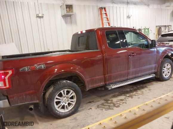2015 Ford F-150 XLT with VIN 1FTFX1EF3FFA74334, listed as a IAAI auction lot 41523859 with 192,805 mi miles. Bid and sale history available at carsss.com. Image 4.