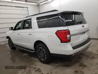 2023 Ford Expedition Max XLT с VIN 1FMJK1H82PEA06745, выставлен на аукционе Copart как лот 39510944 с пробегом 19 125 миль миль и Чистый • Clean title. История ставок и продаж доступна на DreamBid. Изображение 2.
