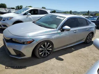 2022 Honda Civic EX z VIN JHMFE1F75NX007903, wystawiony jako Copart lot #55780915 z przebiegiem 36 812 mil mil oraz Szkoda całkowita • Salvage title. Historia ofert i sprzedaży dostępna na DreamBid. Obrazek 1.