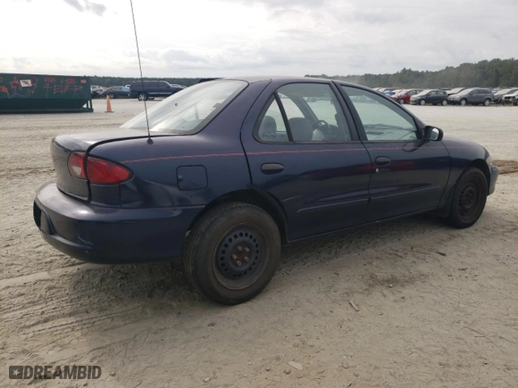 2002 Chevrolet Cavalier LS with VIN 1G1JF524027213176, listed as a Copart auction lot 71172354 with 145,722 mi miles and Salvage Title. Bid and sale history available at carsss.com. Image 3.