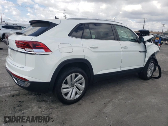 2021 Volkswagen Atlas SE with VIN 1V2WC2CA3MC201976, listed as a Copart auction lot 71682634 with 41,249 mi miles and Salvage title. Bid and sale history available at DreamBid. Image 3.
