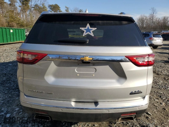 2018 Chevrolet Traverse High Country with VIN 1GNEVKKW0JJ184637, listed as a Copart auction lot 44606645 with 78,756 mi miles and Salvage Title. Bid and sale history available at carsss.com. Image 6.