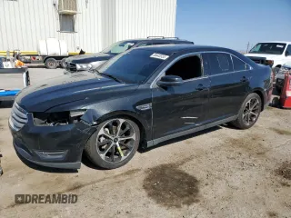 2015 Ford Taurus SEL with VIN 1FAHP2E89FG180089, listed as a Copart auction lot 58445555 with 151,240 mi miles and Salvage title. Bid and sale history available at DreamBid. Image 1.