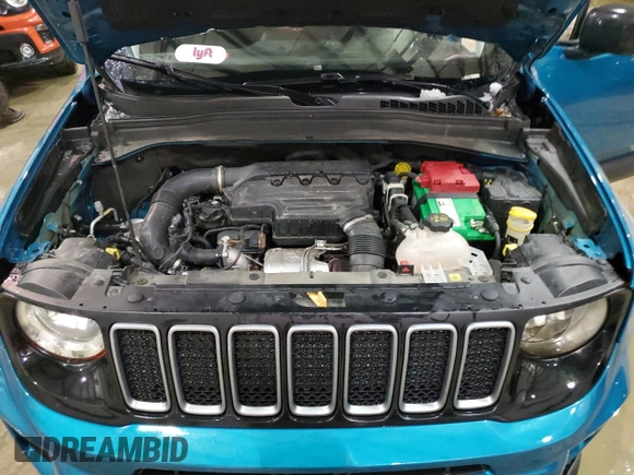 2022 Jeep Renegade Latitude with VIN ZACNJDB19NPN50716, listed as a Copart auction lot 45346645 with 82,281 mi miles and Non repairable. Bid and sale history available at DreamBid. Image 12.