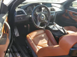 2015 BMW M4 with VIN WBS3R9C50FK335084, listed as a Copart auction lot 61962965 with 142,157 mi miles and Salvage title. Bid and sale history available at DreamBid. Image 8.
