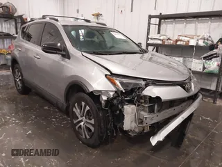 2017 Toyota RAV4 LE with VIN 2T3BFREV3HW596227, listed as a IAAI auction lot 41814317 with 204,991 mi miles. Bid and sale history available at carsss.com. Image 6.