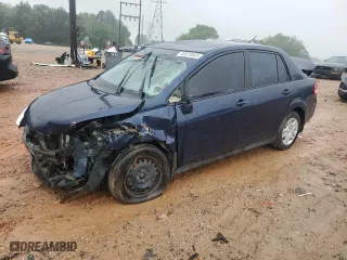 2010 Nissan Versa 1.8 S with VIN 3N1BC1APXAL377993, listed as a Copart auction lot 52870545 with 208,742 mi miles and Salvage Title. Bid and sale history available at carsss.com. Image 1.