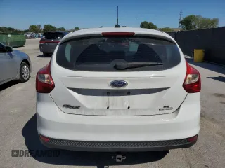 2014 Ford Focus SE with VIN 1FADP3K24EL447925, listed as a Copart auction lot 48676385 with 128,650 mi miles and Salvage Title. Bid and sale history available at carsss.com. Image 6.