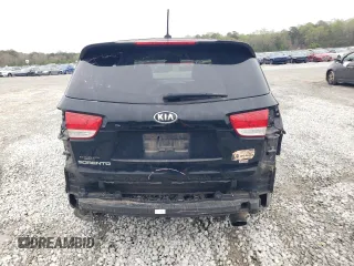 2016 Kia Sorento LX with VIN 5XYPG4A30GG092290, listed as a Copart auction lot 50033365 with 190,485 mi miles and Salvage Title. Bid and sale history available at carsss.com. Image 6.