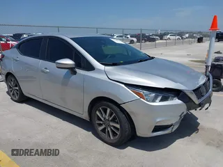 2021 Nissan Versa SV with VIN 3N1CN8EV2ML872046, listed as a IAAI auction lot 42540546 with 78,538 mi miles and . Bid and sale history available at DreamBid. Image 1.