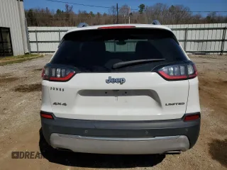 2019 Jeep Cherokee Limited with VIN 1C4PJMDX0KD126347, listed as a Copart auction lot 48486885 with 111,061 mi miles and Salvage title. Bid and sale history available at DreamBid. Image 6.