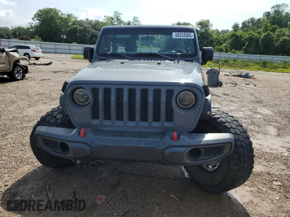 2021 Jeep Wrangler Sport with VIN 1C4GJXAN2MW523442, listed as a Copart auction lot 58253505 with 77,393 mi miles and Salvage title. Bid and sale history available at DreamBid. Image 5.