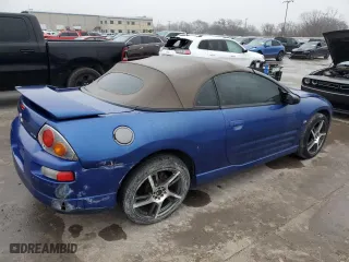 2005 Mitsubishi Eclipse GTS with VIN 4A3AE75H65E014165, listed as a Copart auction lot 44315235 with 67,285 mi miles and Salvage Title. Bid and sale history available at carsss.com. Image 3.