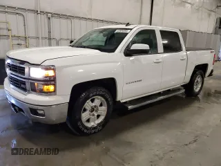 2014 Chevrolet Silverado 1500 LT with VIN 3GCUKREC0EG294862, listed as a Copart auction lot 53504995 with 115,164 mi miles and Salvage Title. Bid and sale history available at DreamBid. Image 1.