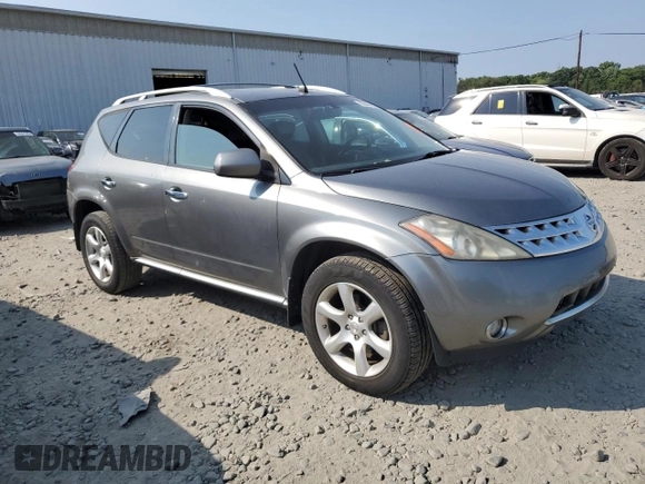 2007 Nissan Murano SL with VIN JN8AZ08W07W665124, listed as a Copart auction lot 59494205 with 177,678 mi miles and Clean title. Bid and sale history available at DreamBid. Image 4.