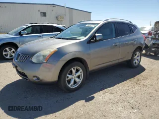 2008 Nissan Rogue S with VIN JN8AS58V28W401834, listed as a Copart auction lot 50392275 with 154,085 mi miles and Salvage Title. Bid and sale history available at DreamBid. Image 1.