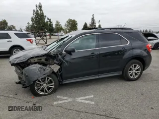 2016 Chevrolet Equinox LT with VIN 2GNALCEK6G1165547, listed as a Copart auction lot 53535485 with 99,390 mi miles and Salvage Title. Bid and sale history available at carsss.com. Image 1.