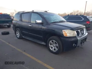 2004 Nissan Armada LE z VIN 5N1AA08B44N736810, wystawiony jako IAAI lot #41673847 z przebiegiem 232 539 mil mil oraz . Historia ofert i sprzedaży dostępna na DreamBid. Obrazek 1.