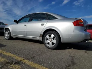2002 Audi A6 with VIN WAULD64B82N096138, listed as a Copart auction lot 87199684 with 124,554 mi miles and Salvage Title. Bid and sale history available at carsss.com. Image 2.