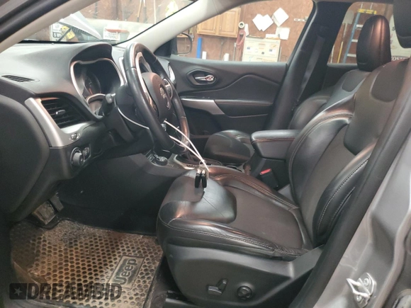 2018 Jeep Cherokee Latitude Plus with VIN 1C4PJMLX0JD562938, listed as a Copart auction lot 60708745 with 65,998 mi miles and Salvage title. Bid and sale history available at DreamBid. Image 7.