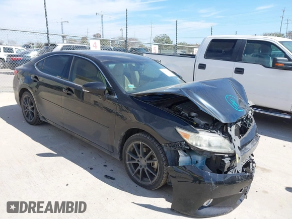 2013 Lexus ES 4dr Sdn with VIN JTHBK1GG4D2067124, listed as a IAAI auction lot 41668886 with 154,478 mi miles. Bid and sale history available at carsss.com. Image 1.