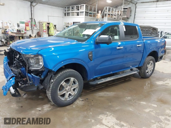 2024 Ford Ranger XLT with VIN 1FTER4HH7RLE69434, listed as a IAAI auction lot 41900530 with 3 mi miles. Bid and sale history available at carsss.com. Image 18.