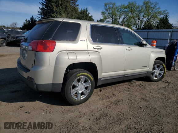 2013 GMC Terrain SLE with VIN 2GKALMEK0D6177355, listed as a Copart auction lot 54098135 with 121,105 mi miles and Salvage title. Bid and sale history available at DreamBid. Image 3.