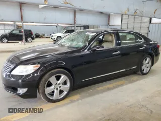 2012 Lexus LS 460 L with VIN JTHGL5EF6C5045708, listed as a Copart auction lot 70754694 with 112,004 mi miles and Salvage title. Bid and sale history available at DreamBid. Image 1.