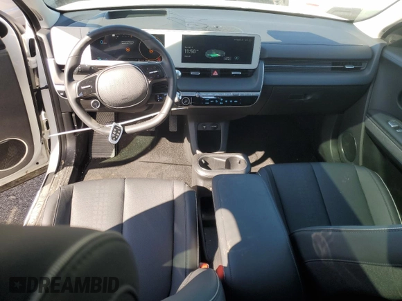 2023 Hyundai Ioniq 5 Limited with VIN KM8KR4AE6PU223741, listed as a Copart auction lot 46472595 with 12,559 mi miles and Salvage title. Bid and sale history available at DreamBid. Image 8.