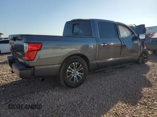 2021 Nissan Titan SV with VIN 1N6AA1EF5MN532371, listed as a Copart auction lot 83470584 with 32,852 mi miles and Salvage title. Bid and sale history available at DreamBid. Image 3.