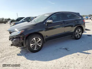 2017 Acura RDX w/Advance Pkg with VIN 5J8TB3H74HL019799, listed as a Copart auction lot 43825545 with 0 mi miles and Salvage Title. Bid and sale history available at carsss.com. Image 1.