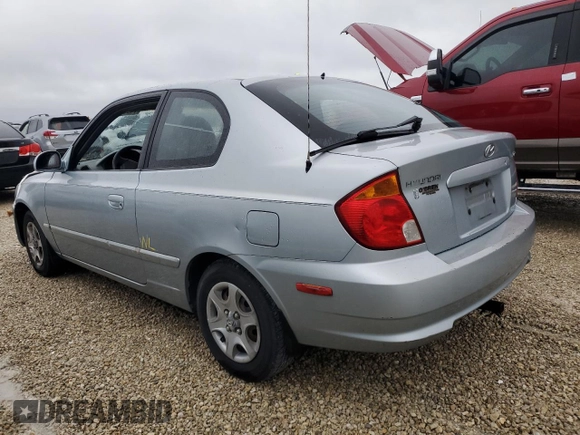 2005 Hyundai Accent GLS with VIN KMHCG35C75U354574, listed as a Copart auction lot 74931444 with 141,013 mi miles and Salvage Title. Bid and sale history available at carsss.com. Image 2.