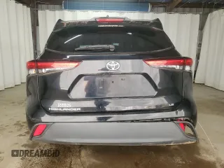 2021 Toyota Highlander L with VIN 5TDZZRAH8MS521752, listed as a Copart auction lot 86486854 with 77,367 mi miles and Clean title. Bid and sale history available at DreamBid. Image 6.