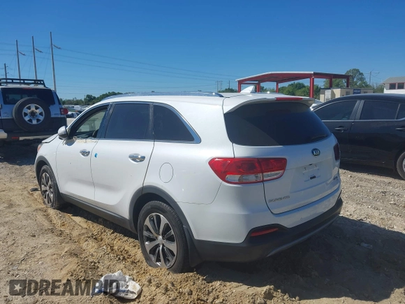 2017 Kia Sorento EX V6 with VIN 5XYPH4A54HG192831, listed as a IAAI auction lot 41723220 with 115,948 mi miles. Bid and sale history available at carsss.com. Image 3.