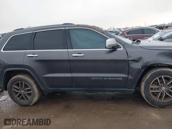 2017 Jeep Grand Cherokee Limited with VIN 1C4RJEBG0HC915453, listed as a IAAI auction lot 41461184 with 194,506 mi miles. Bid and sale history available at carsss.com. Image 14.