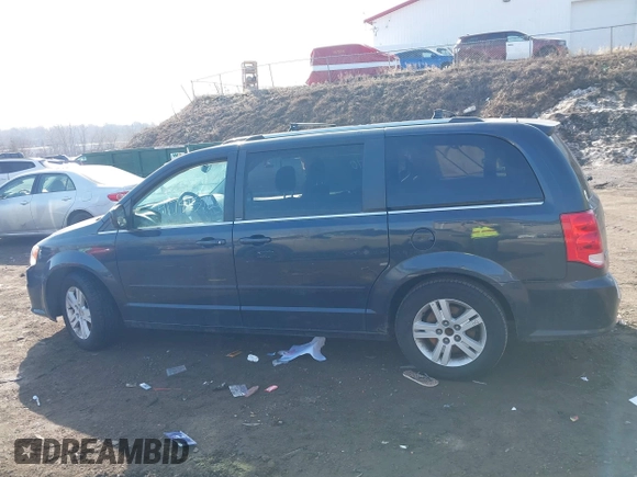 2013 Dodge Grand Caravan Crew with VIN 2C4RDGDG8DR795483, listed as a IAAI auction lot 41781570 with 188,098 mi miles and . Bid and sale history available at DreamBid. Image 14.