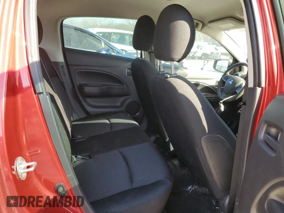 2022 Mitsubishi Mirage ES z VIN ML32AUHJ9NH001458, wystawiony jako Copart lot #48800135 z przebiegiem 39 722 mil mil oraz Szkoda całkowita • Salvage title. Historia ofert i sprzedaży dostępna na DreamBid. Obrazek 12.