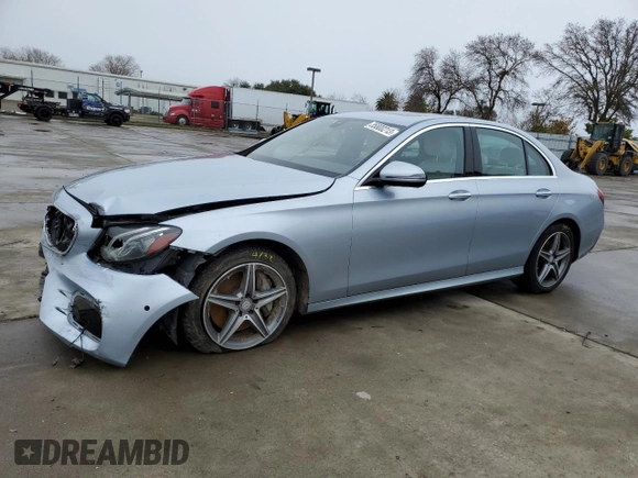 2017 Mercedes-Benz E-Class E 300 Luxury with VIN WDDZF4JB3HA156042, listed as a Copart auction lot 35800213 with 101,807 mi miles. Bid and sale history available at carsss.com. Image 1.