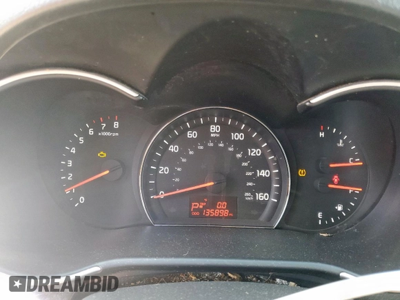 2015 Kia Sorento LX with VIN 5XYKT3A68FG609120, listed as a Copart auction lot 54135965 with 135,898 mi miles and Clean Title. Bid and sale history available at DreamBid. Image 9.