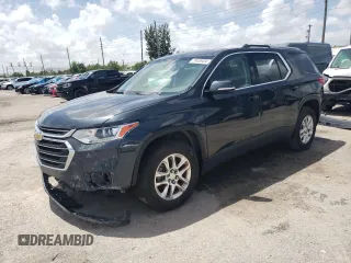 2018 Chevrolet Traverse LT Cloth with VIN 1GNERGKW9JJ157292, listed as a Copart auction lot 70439404 with Not Provided miles and Salvage Title. Bid and sale history available at carsss.com. Image 1.