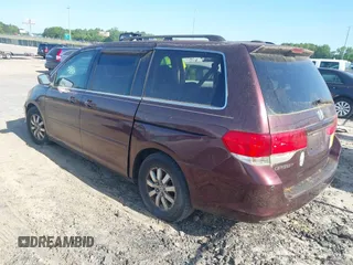 2009 Honda Odyssey EX-L with VIN 5FNRL38699B402476, listed as a IAAI auction lot 42146268 with 189,106 mi miles. Bid and sale history available at carsss.com. Image 3.