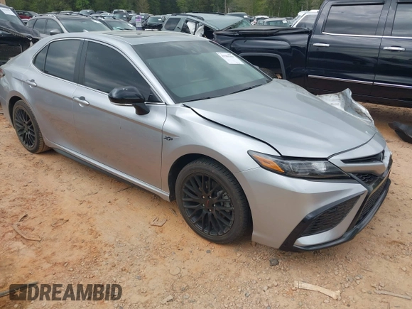 2023 Toyota Camry SE with VIN 4T1T11AK1PU736752, listed as a IAAI auction lot 41986290 with 38,636 mi miles and . Bid and sale history available at DreamBid. Image 1.