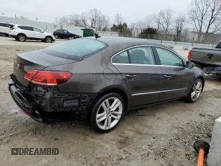 2013 Volkswagen CC Lux with VIN WVWRN7AN6DE523382, listed as a Copart auction lot 87489344 with 128,208 mi miles and Non repairable. Bid and sale history available at DreamBid. Image 3.