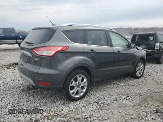 2015 Ford Escape Titanium with VIN 1FMCU9J90FUA52213, listed as a Copart auction lot 50302455 with 170,268 mi miles and Salvage Title. Bid and sale history available at carsss.com. Image 3.